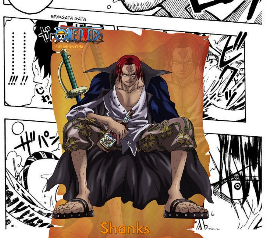 Shanks One Piece Character Art