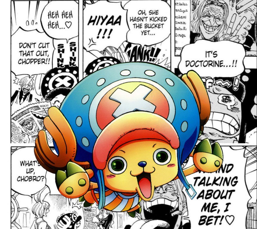 Tony Tony Chopper Manga Comic