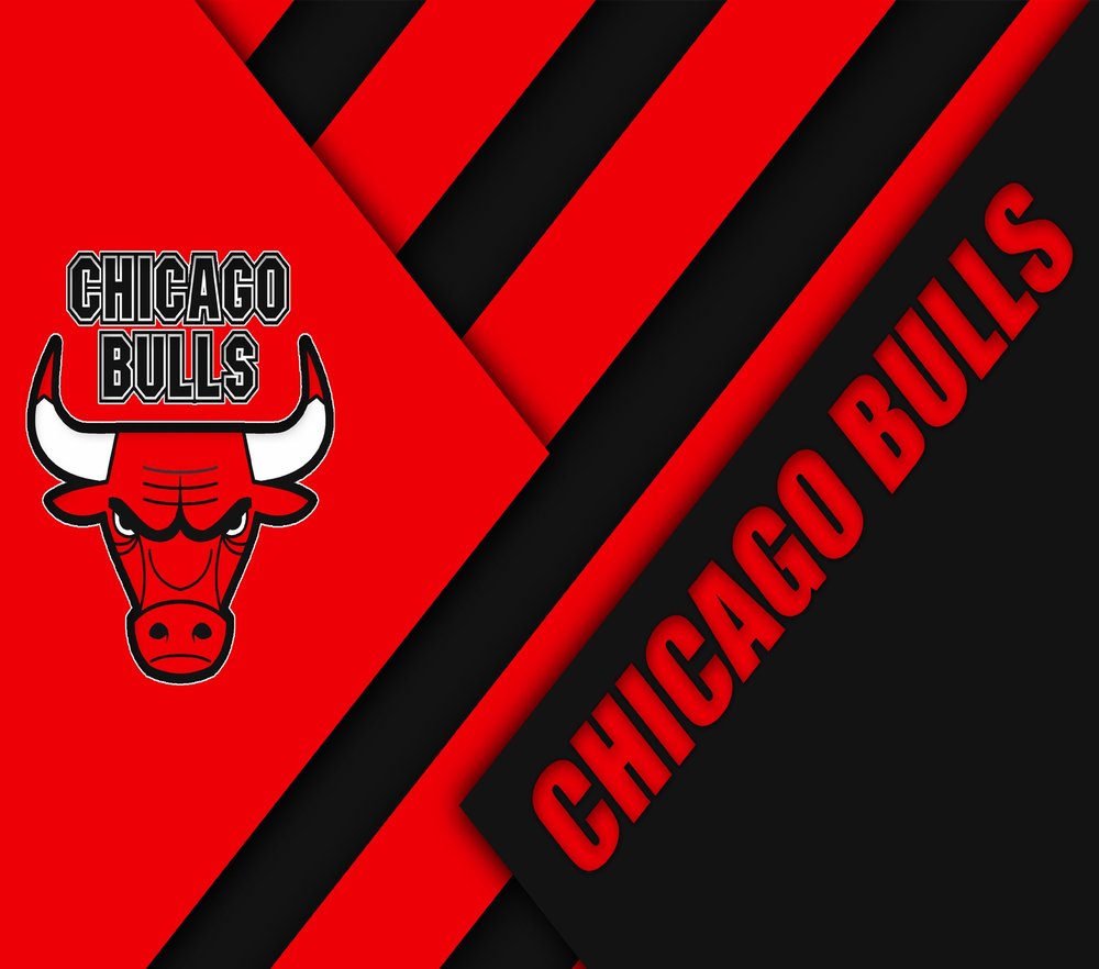 Chicago Bulls Diagonal Stripe