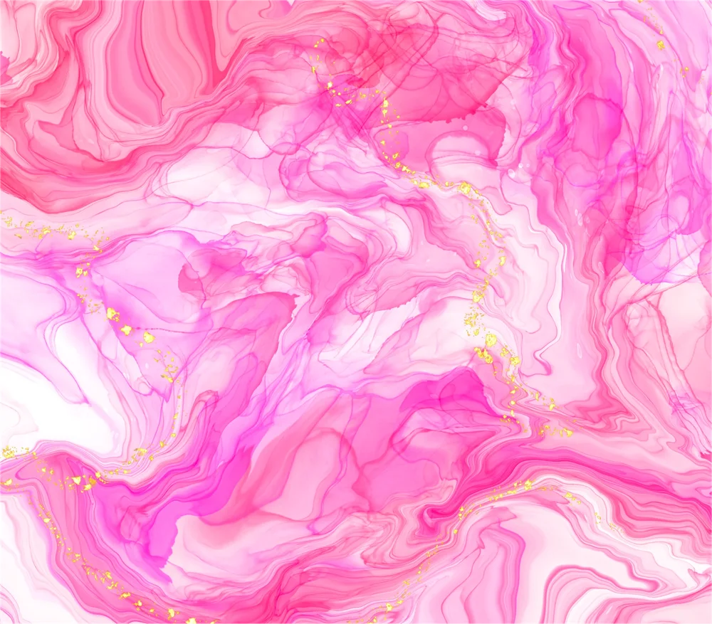 Pink Marble Liquid Art