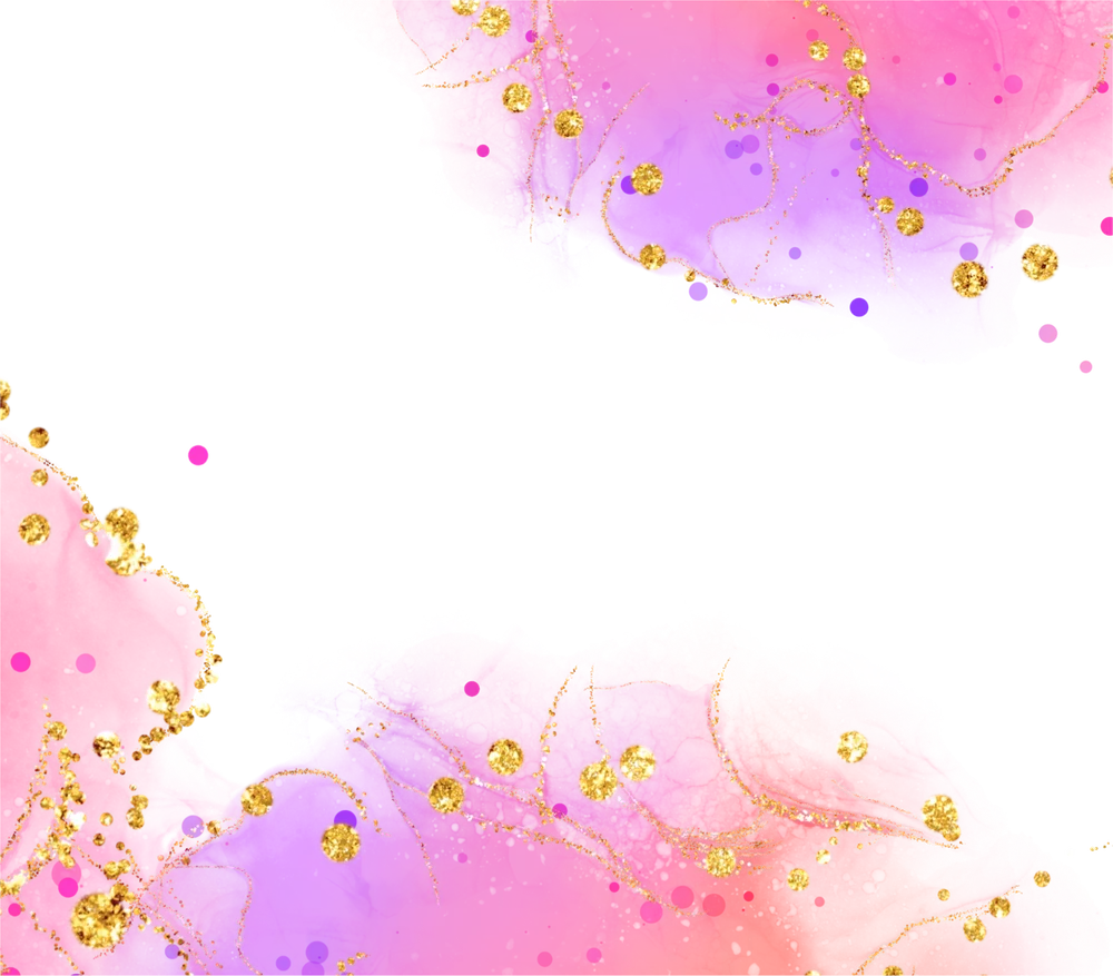 Pink Glitter Confetti Gradient