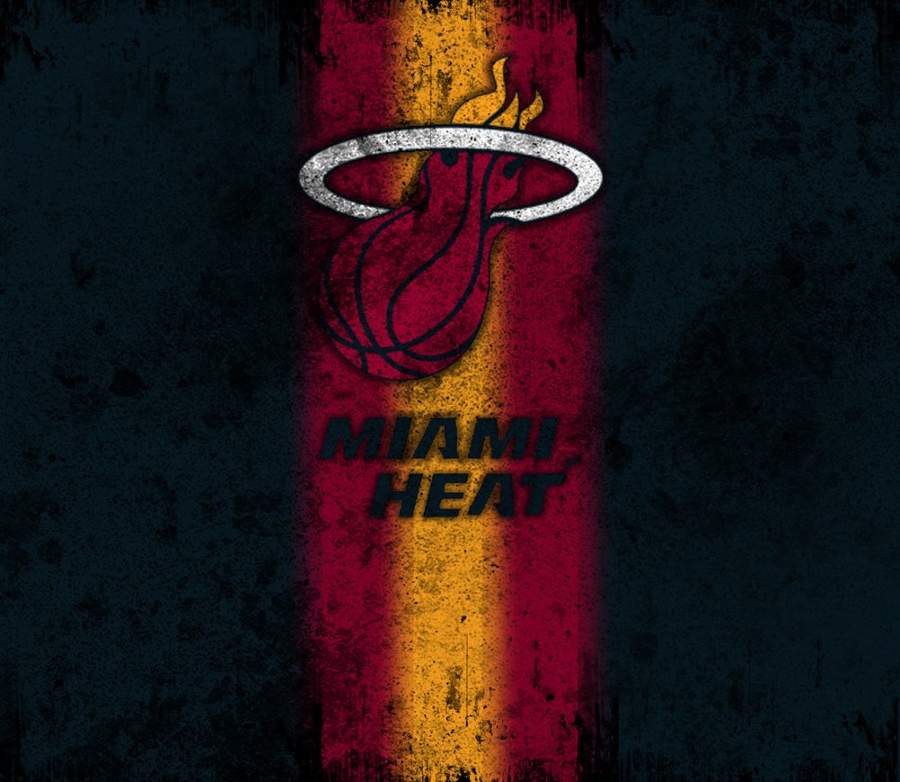Miami Heat Basketball Logo — Distressed
