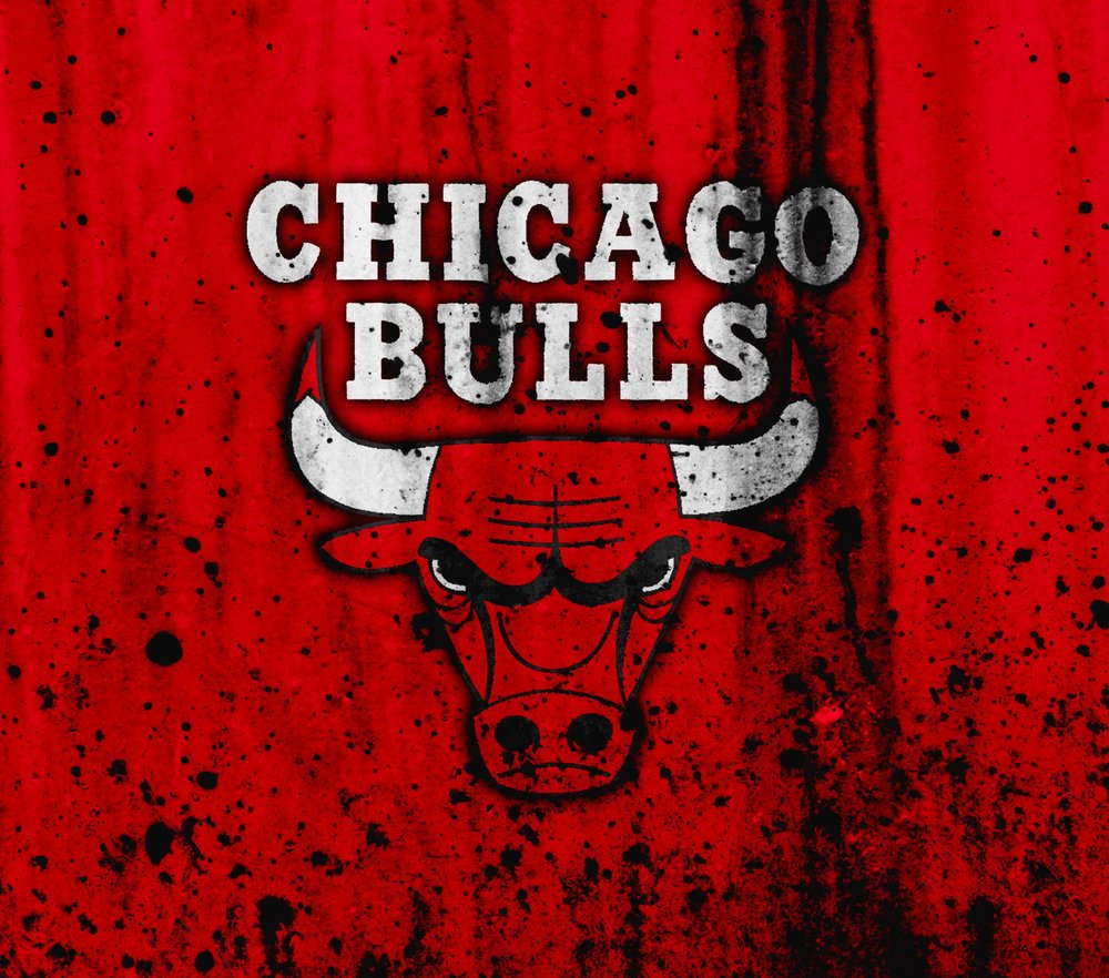 Chicago Bulls Grunge Logo