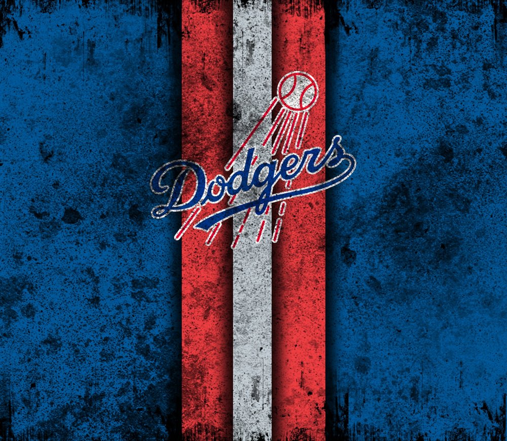 Los Angeles Dodgers Grunge Logo