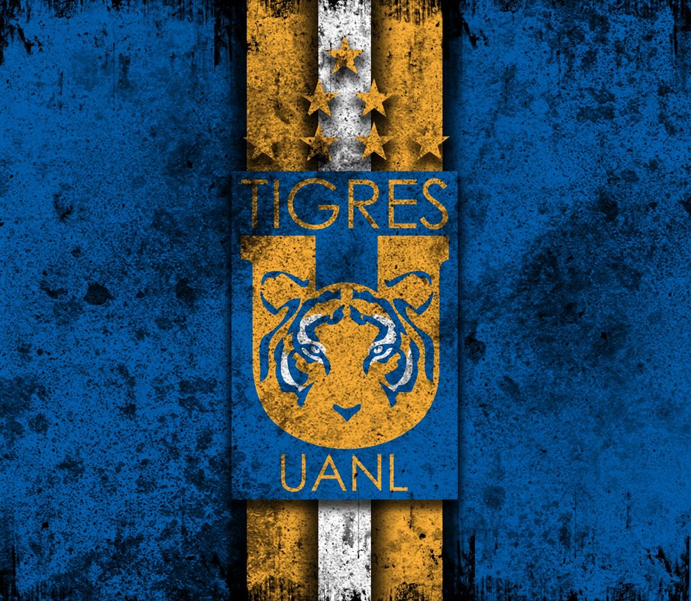 Tigres UANL Distressed Logo