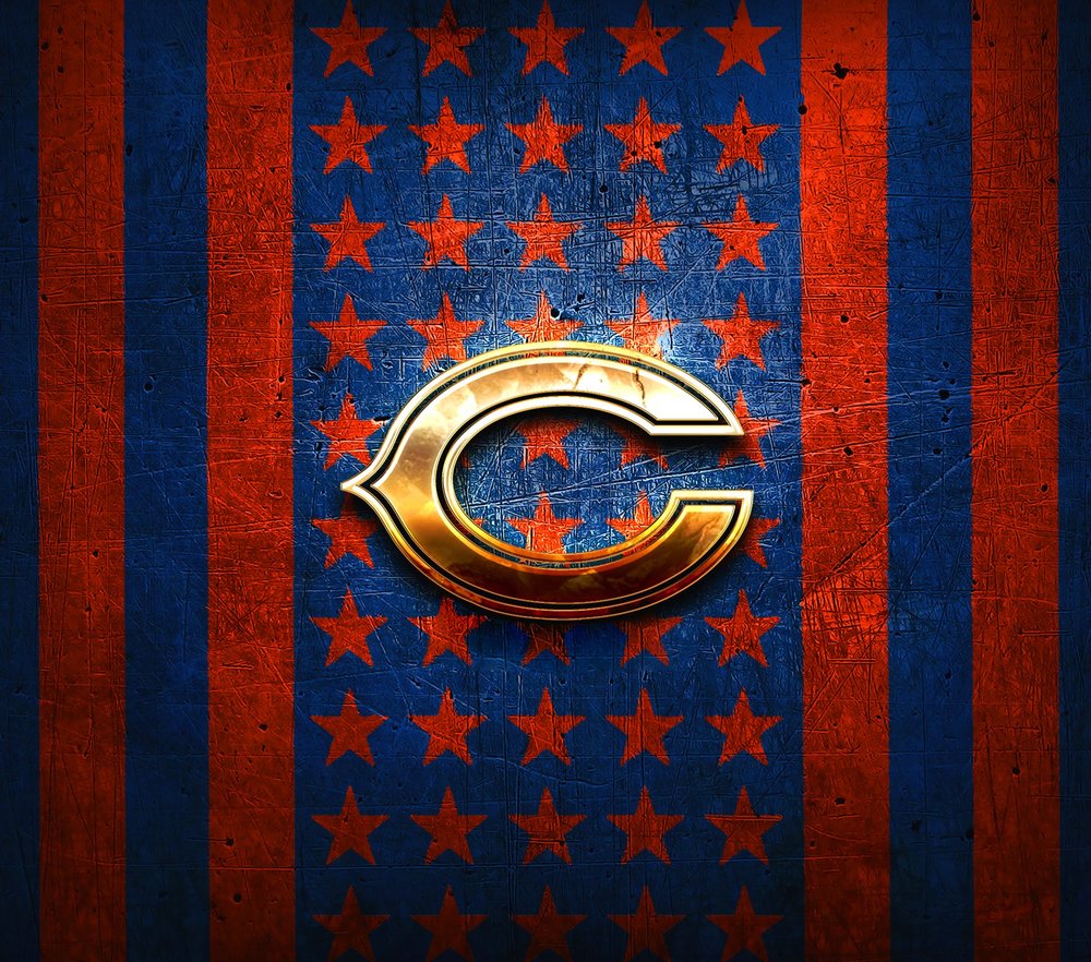 Chicago Bears Distressed Logo — Distressed
