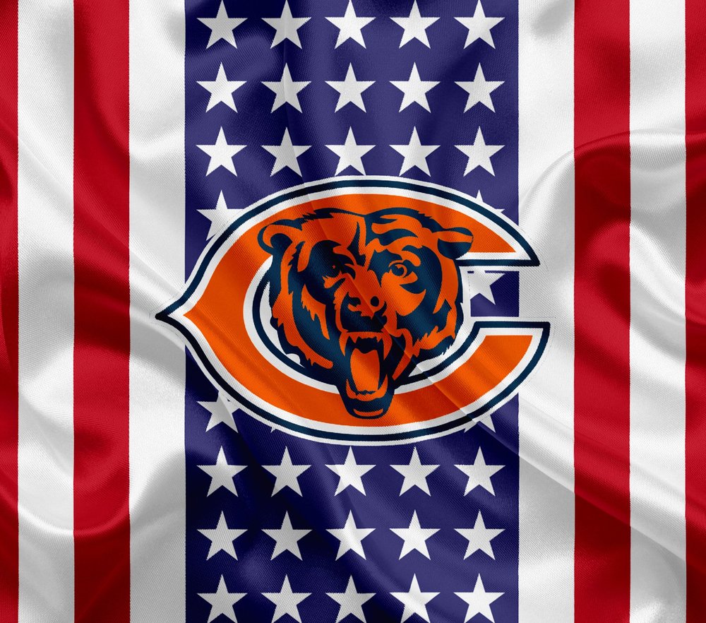Chicago Bears Patriotic Logo
