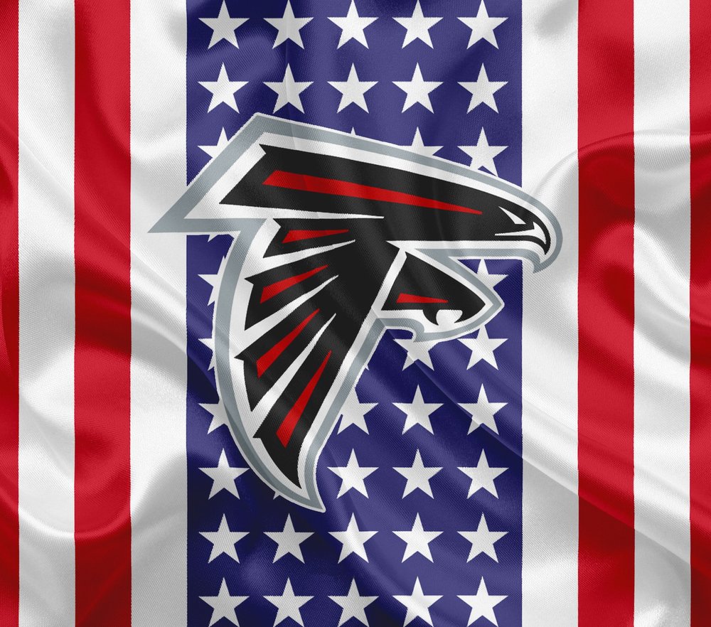 Atlanta Falcons Patriotic Logo