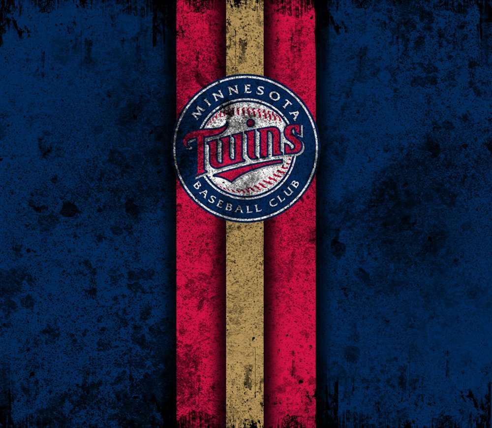 Minnesota Twins Grunge Logo