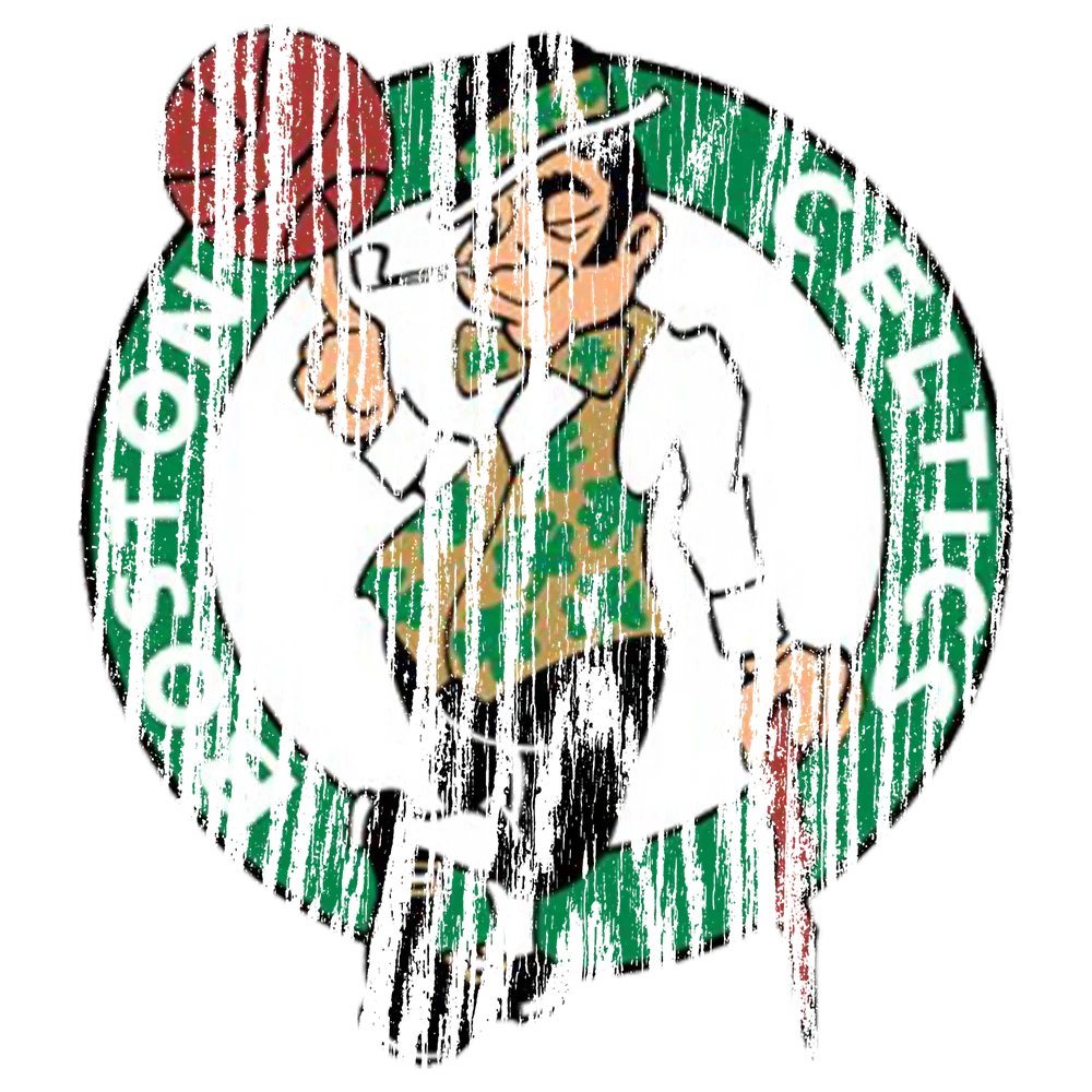 Boston Celtics Distressed Logo — Distressed