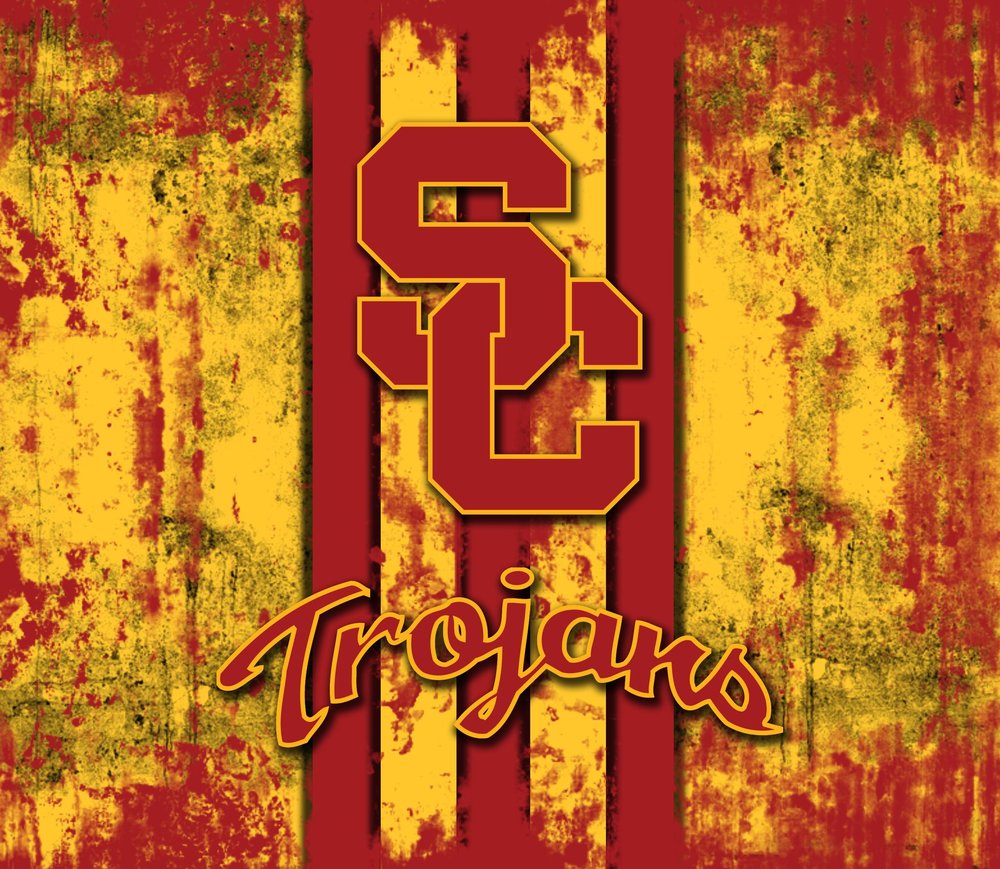 USC Trojans Distressed Logo