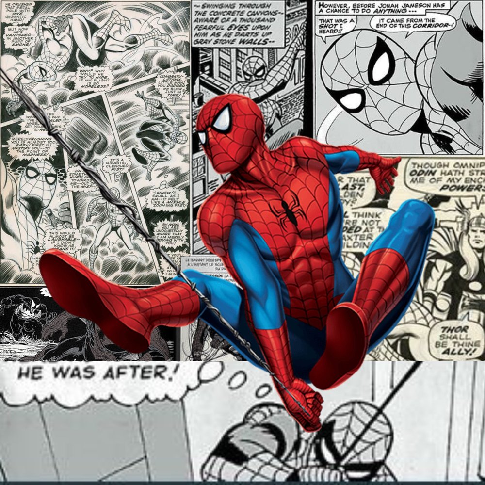Spider-Man Comic Panel