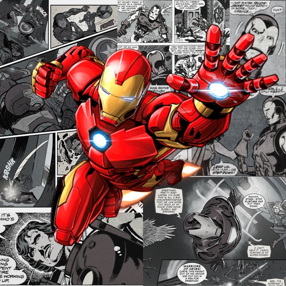 Iron Man Comic Book