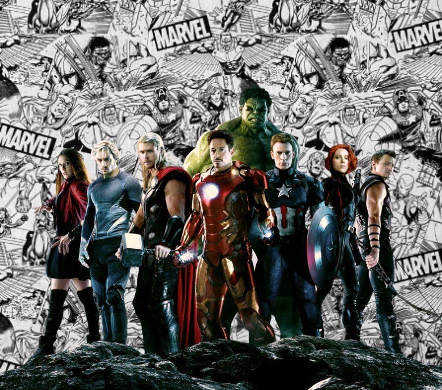 Marvel Avengers Team Poster