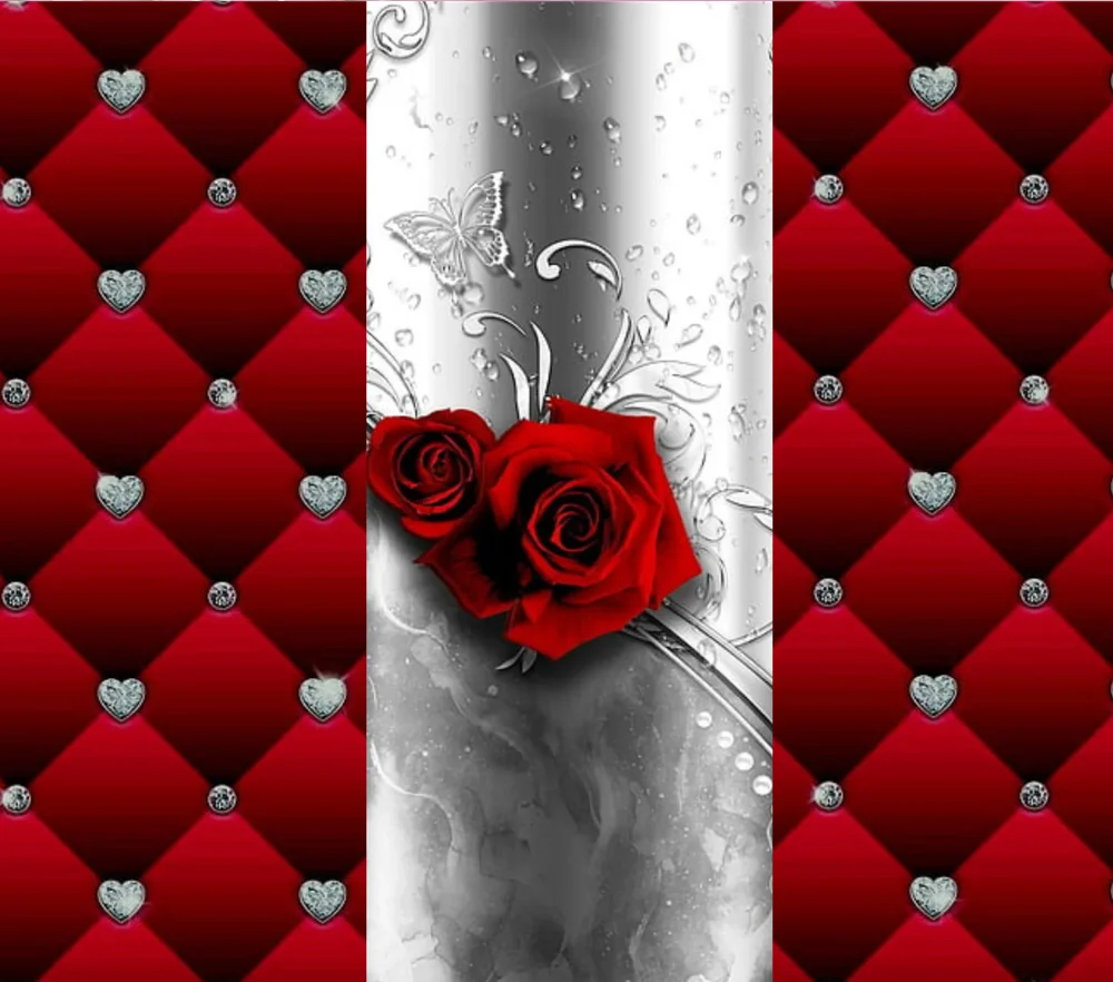 Red Rose Butterfly