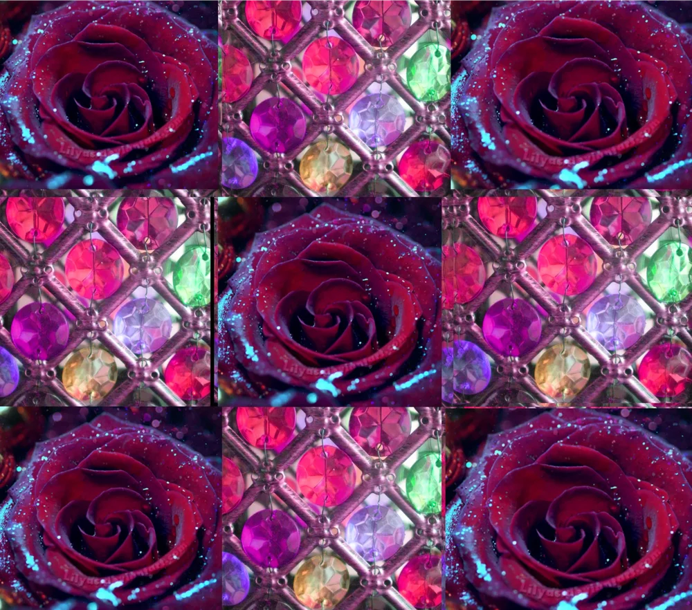 Neon Roses