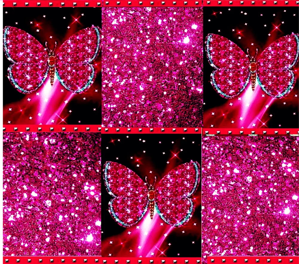 Sparkly Glitter Butterfly
