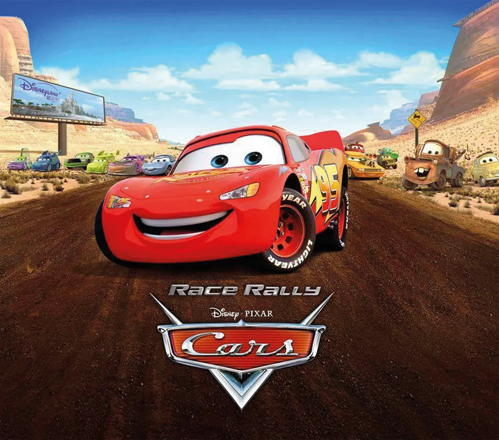 Cars Race Rally Scene
