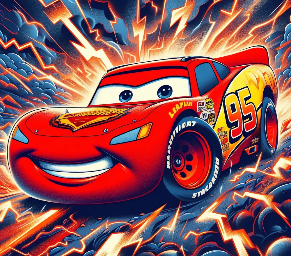 Lightning McQueen Racing Thunder