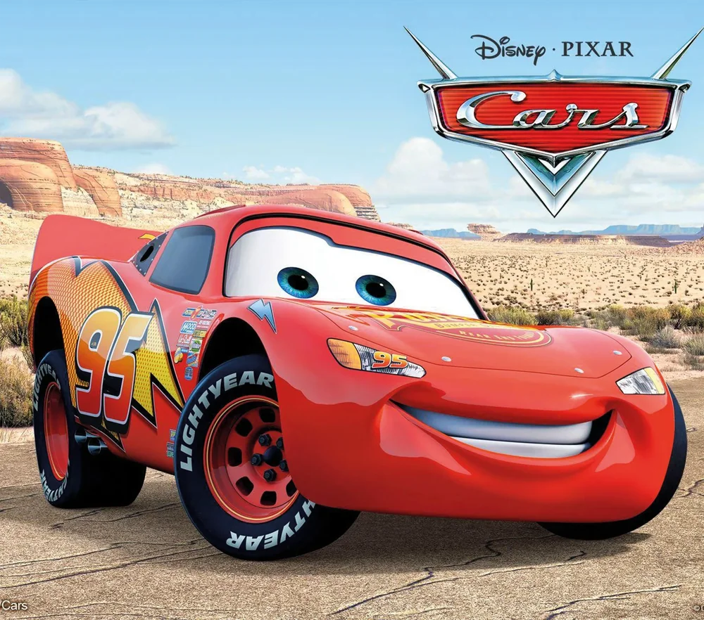 Lightning McQueen Desert Scene