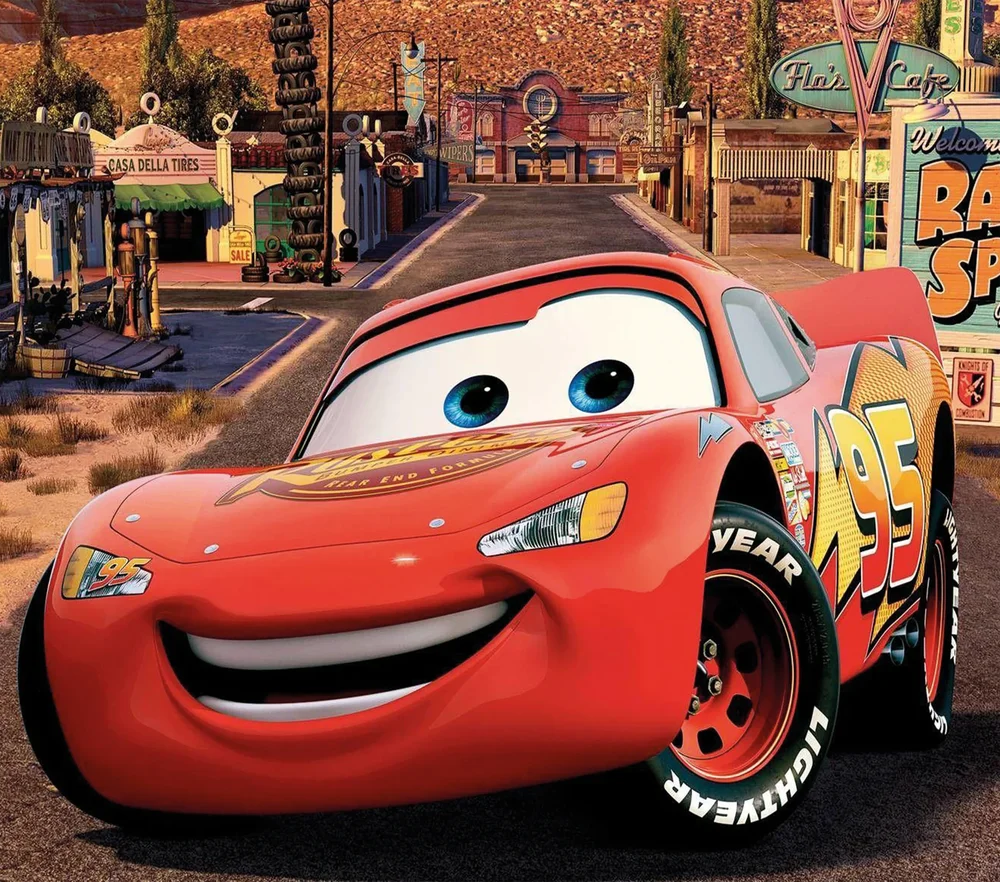 Lightning McQueen Street Scene