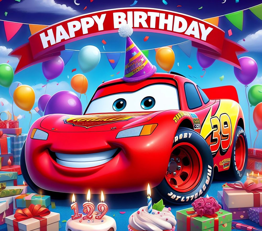 Lightning McQueen Birthday Party