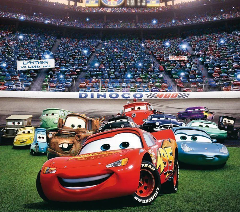 Cars Movie Stadium Scene