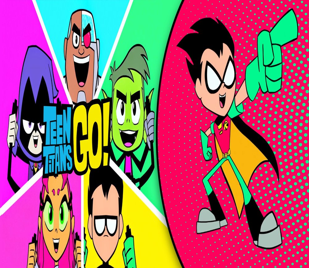 Teen Titans Go Character Lineup — Multicolor Cartoon