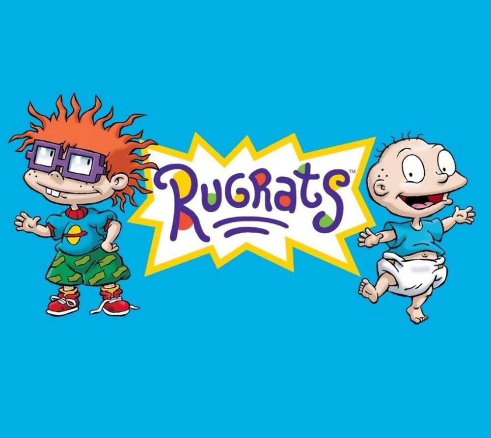 Rugrats Logo With Characters