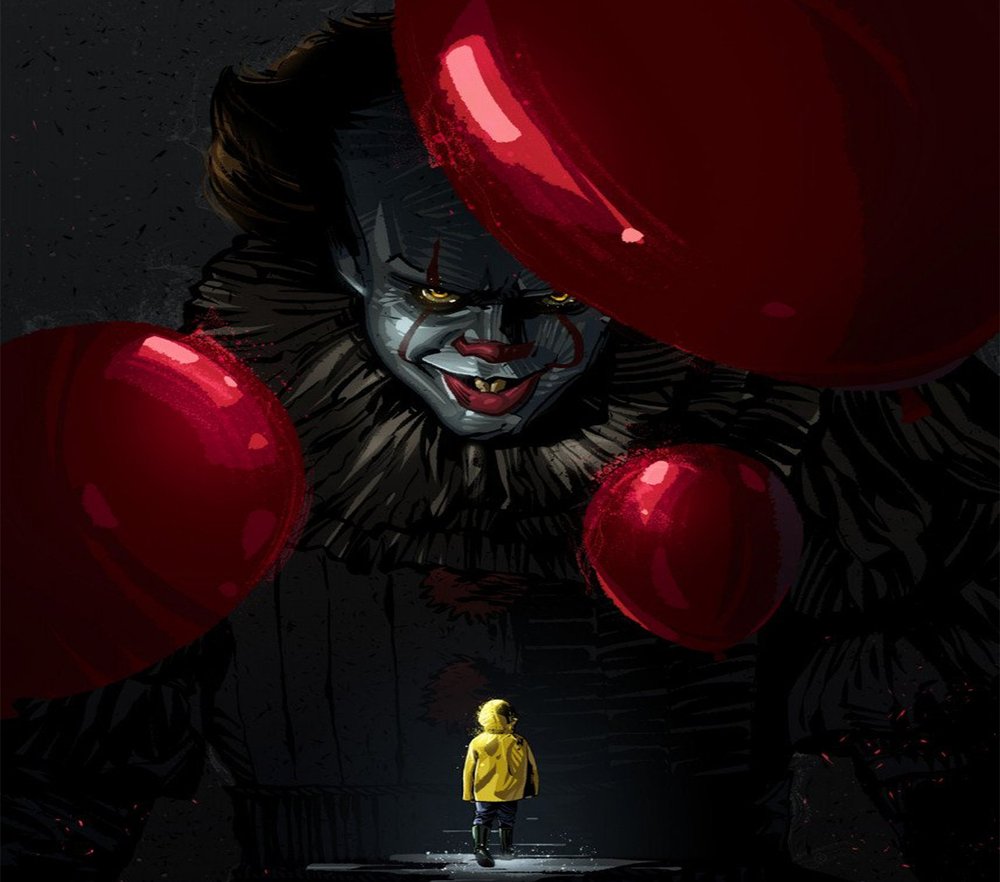 Pennywise Horror Clown Digital Art