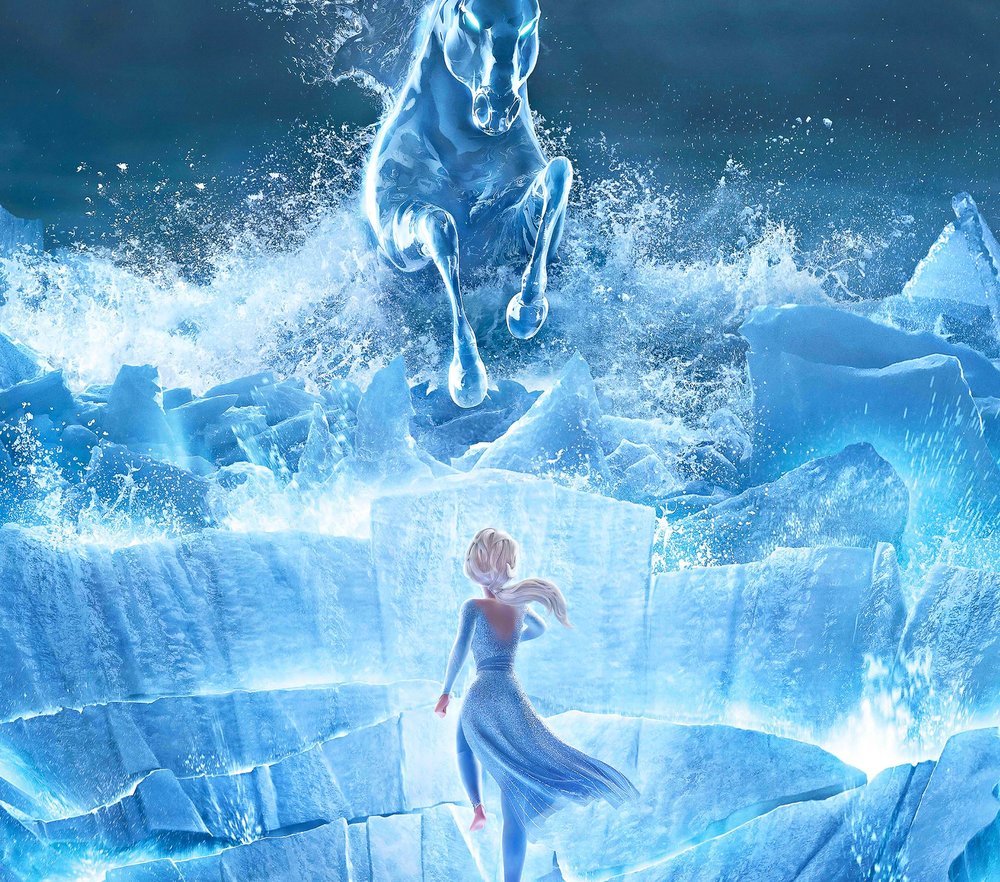 Frozen Ice Horse Fantasy