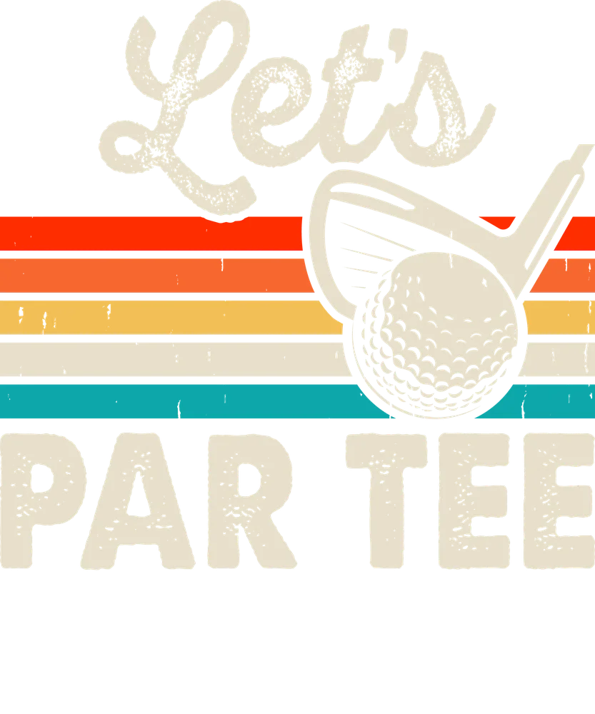 Let's Par Tee Golf Retro