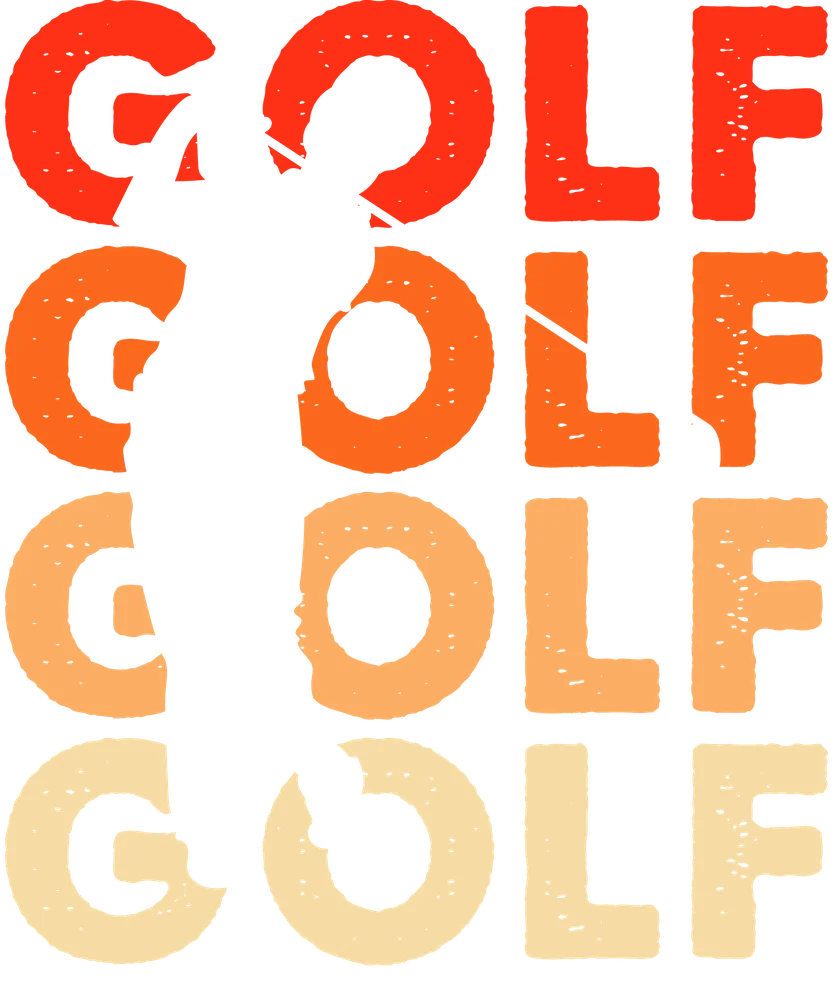 Golf Ombré Repeat Pattern