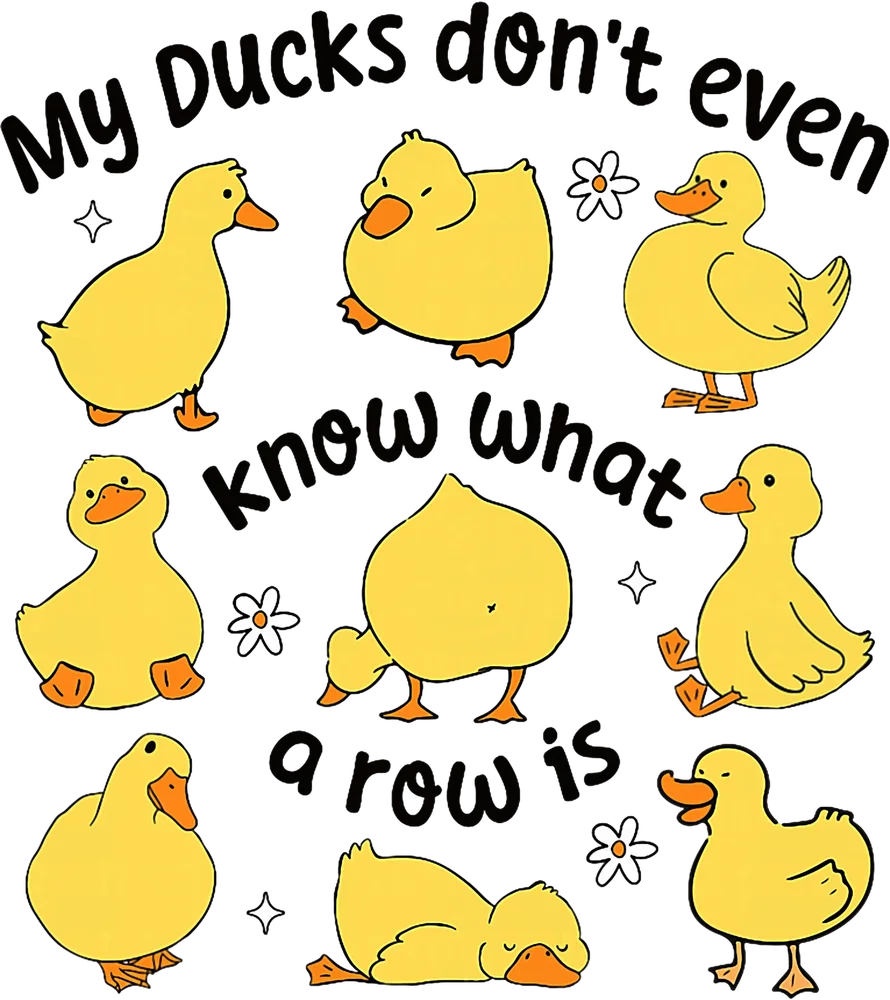 Funny Duck Pun Garden