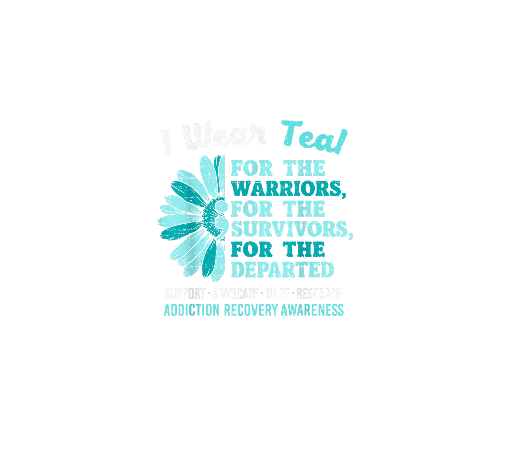 Teal Daisy Awareness Ribbon Support