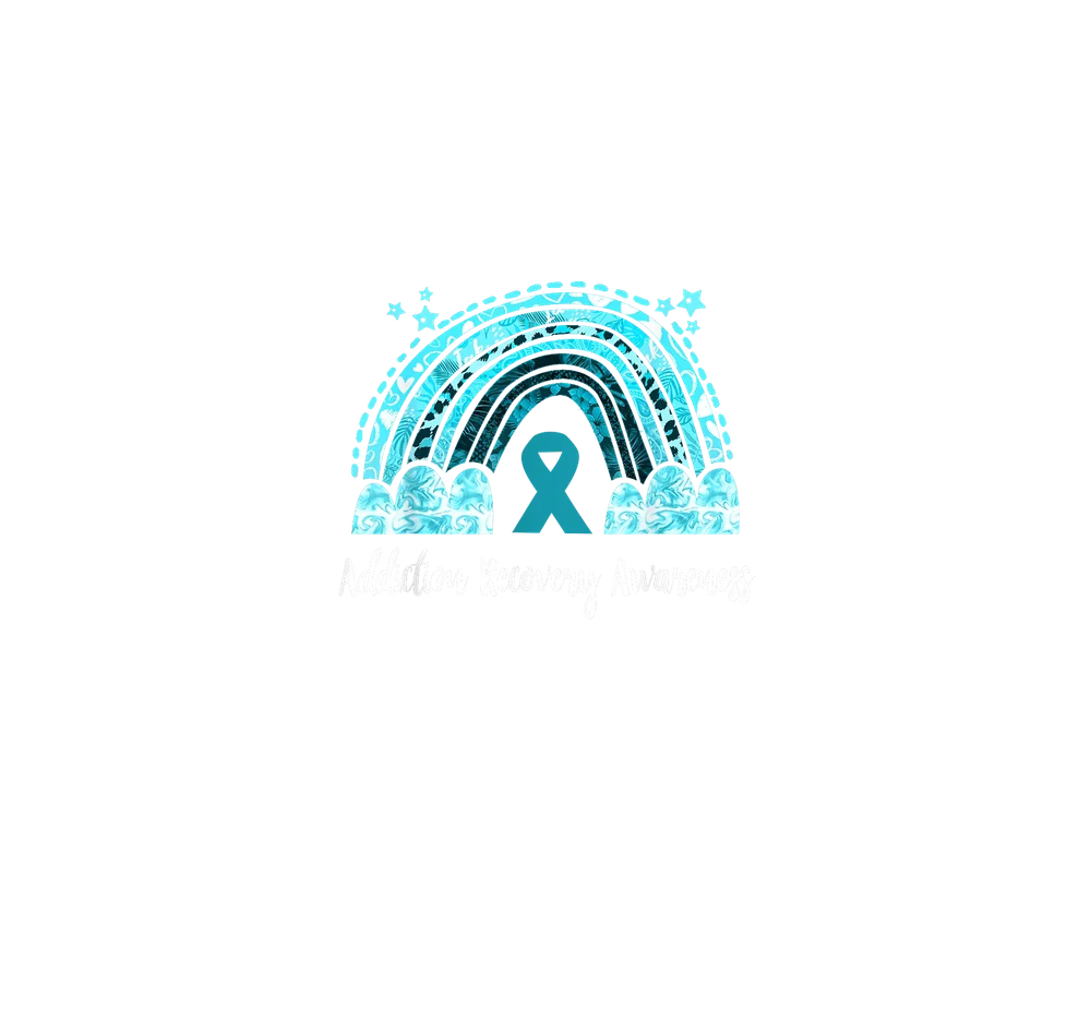 Teal Awareness Rainbow