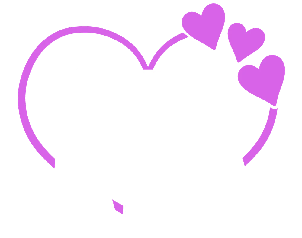 Elephant With Love Hearts