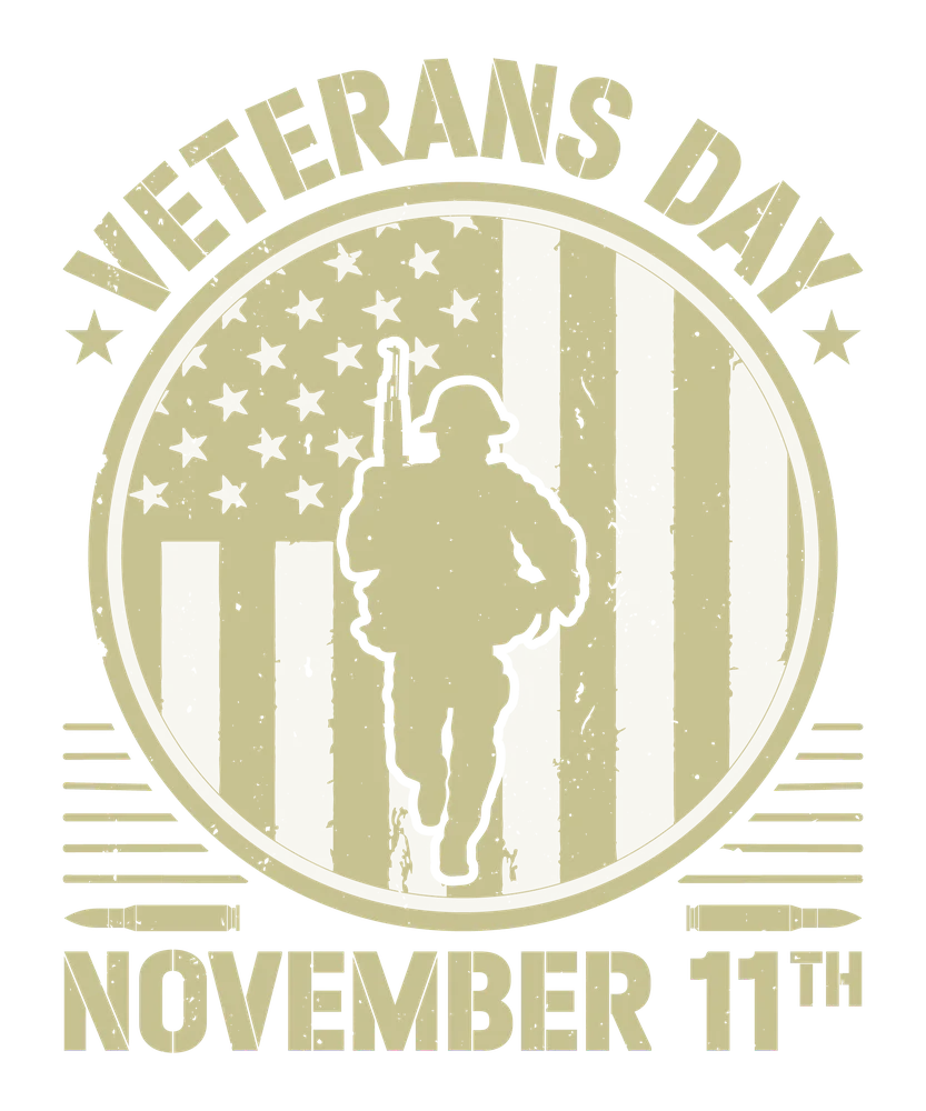 Veterans Day Silhouette Soldier