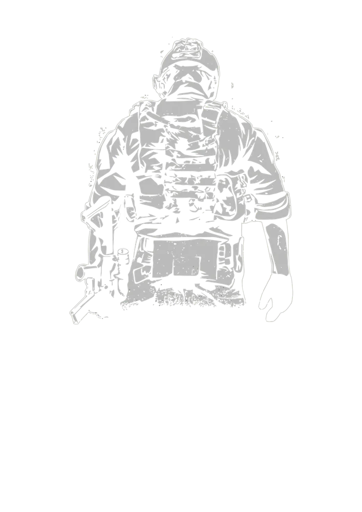 Military Soldier Illustration — Illustration
