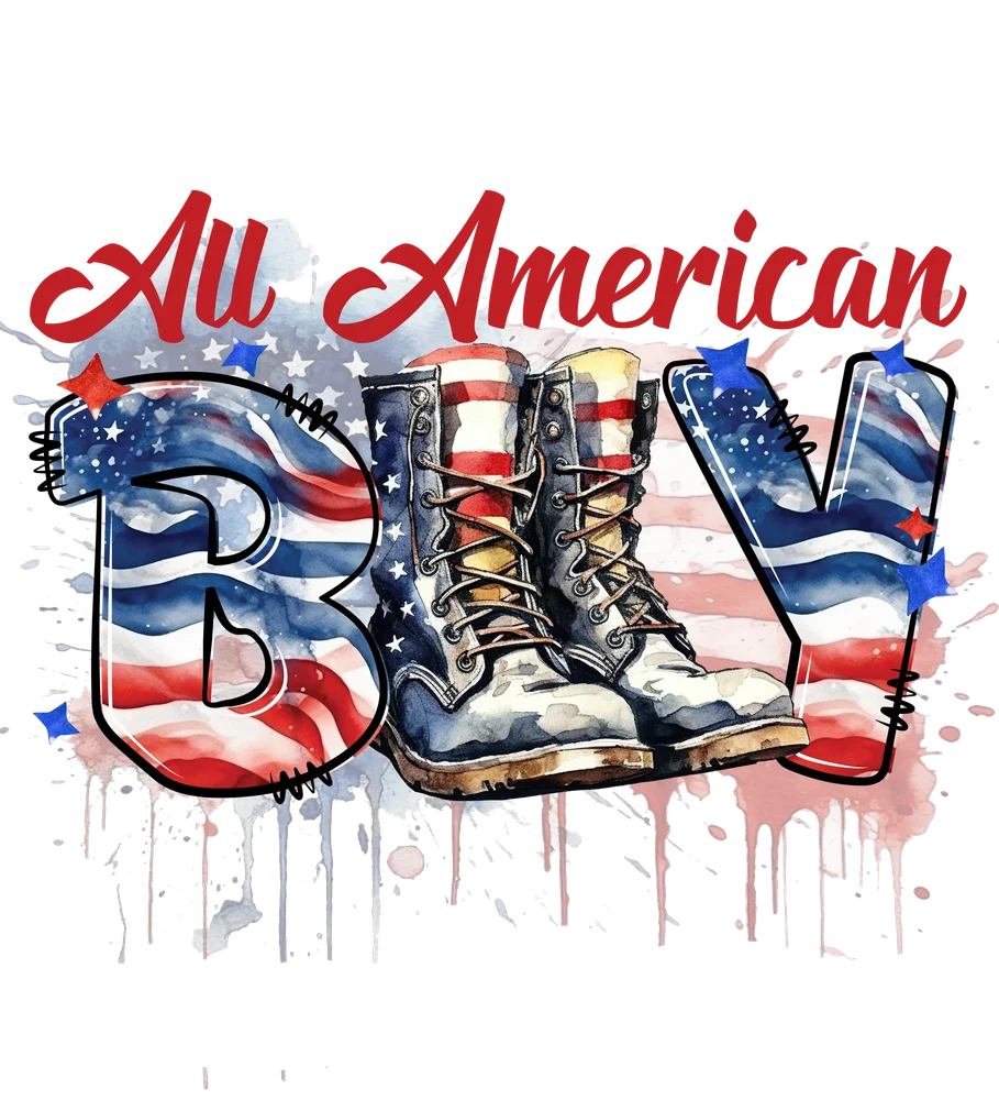 American Flag Boots — Multicolor Patriotic