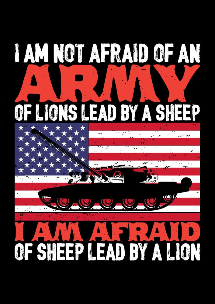 Lion vs Sheep Motivational Poster
