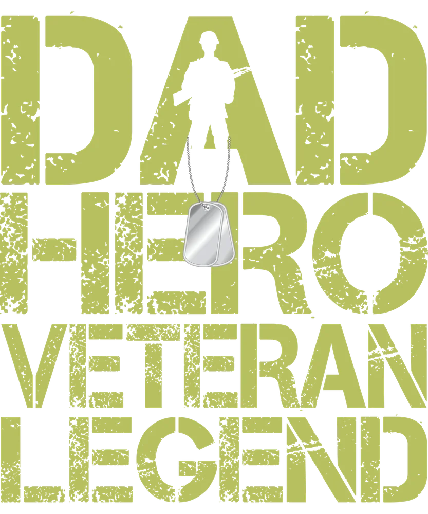 Veteran Dad Tribute — Tan Military