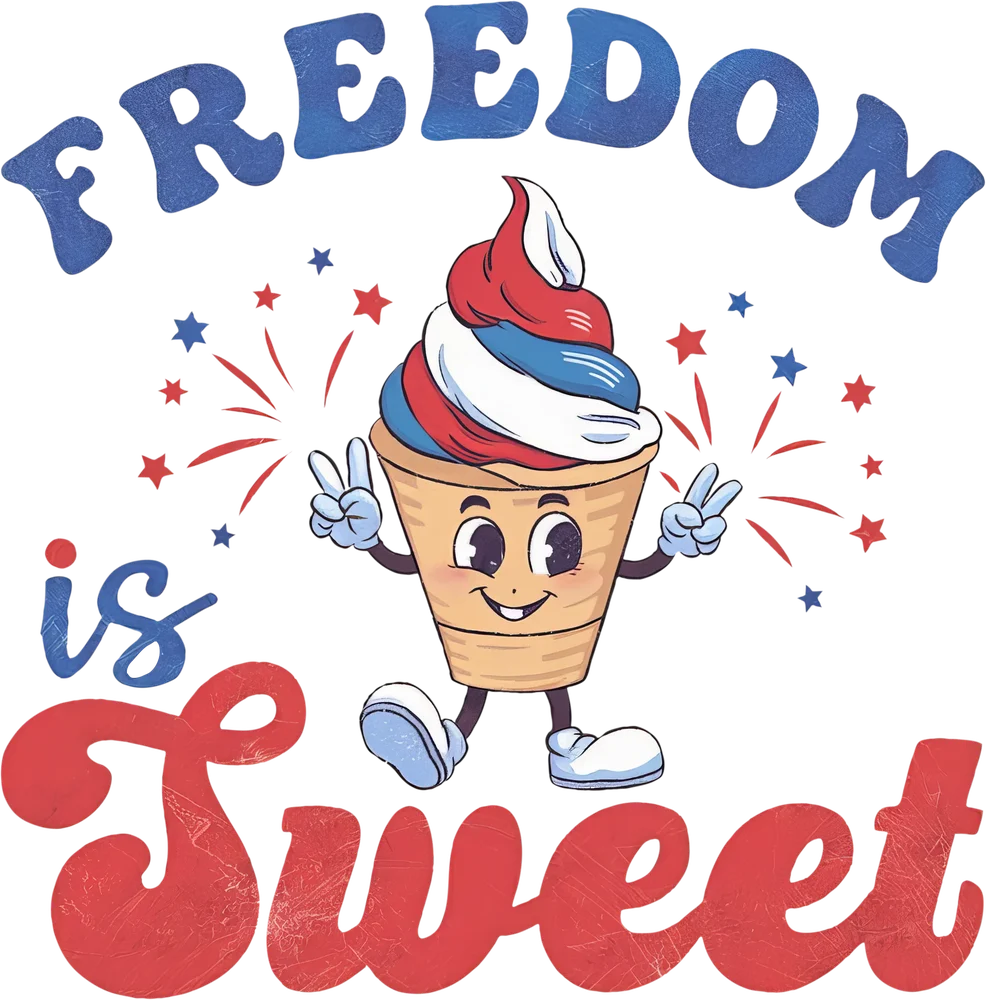 Freedom Ice Cream Cone