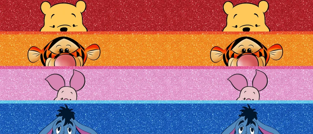Winnie The Pooh Rainbow