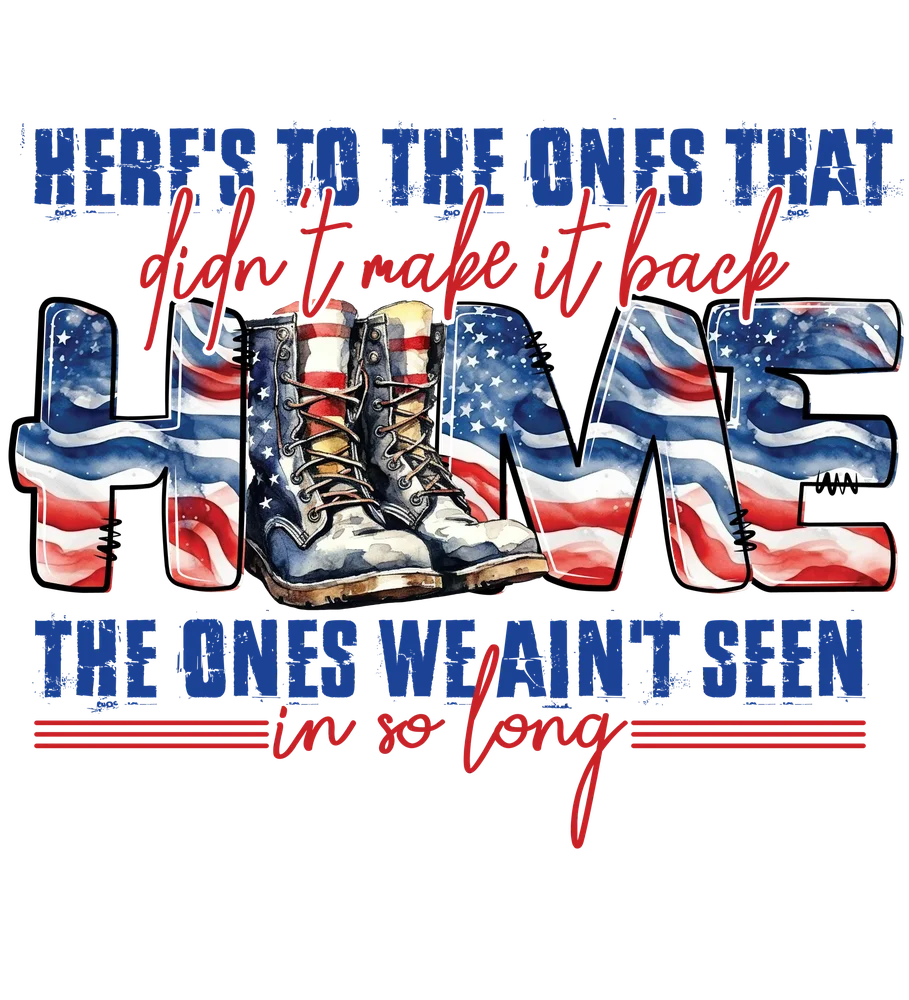 Veteran Tribute: Boots & Flag