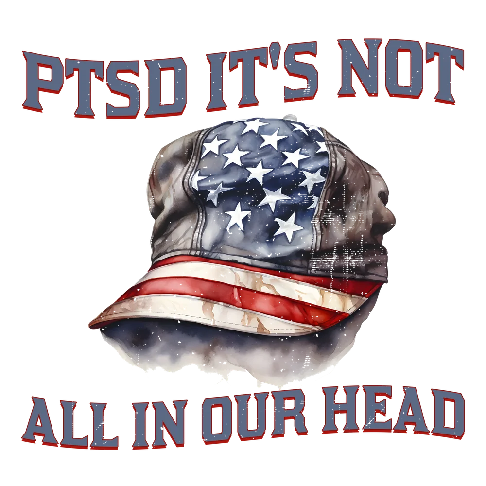 PTSD Awareness Baseball Cap Design