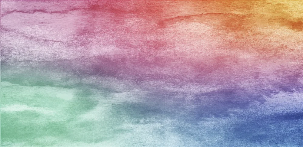 Rainbow Watercolor Gradient — Multicolor Watercolor 2