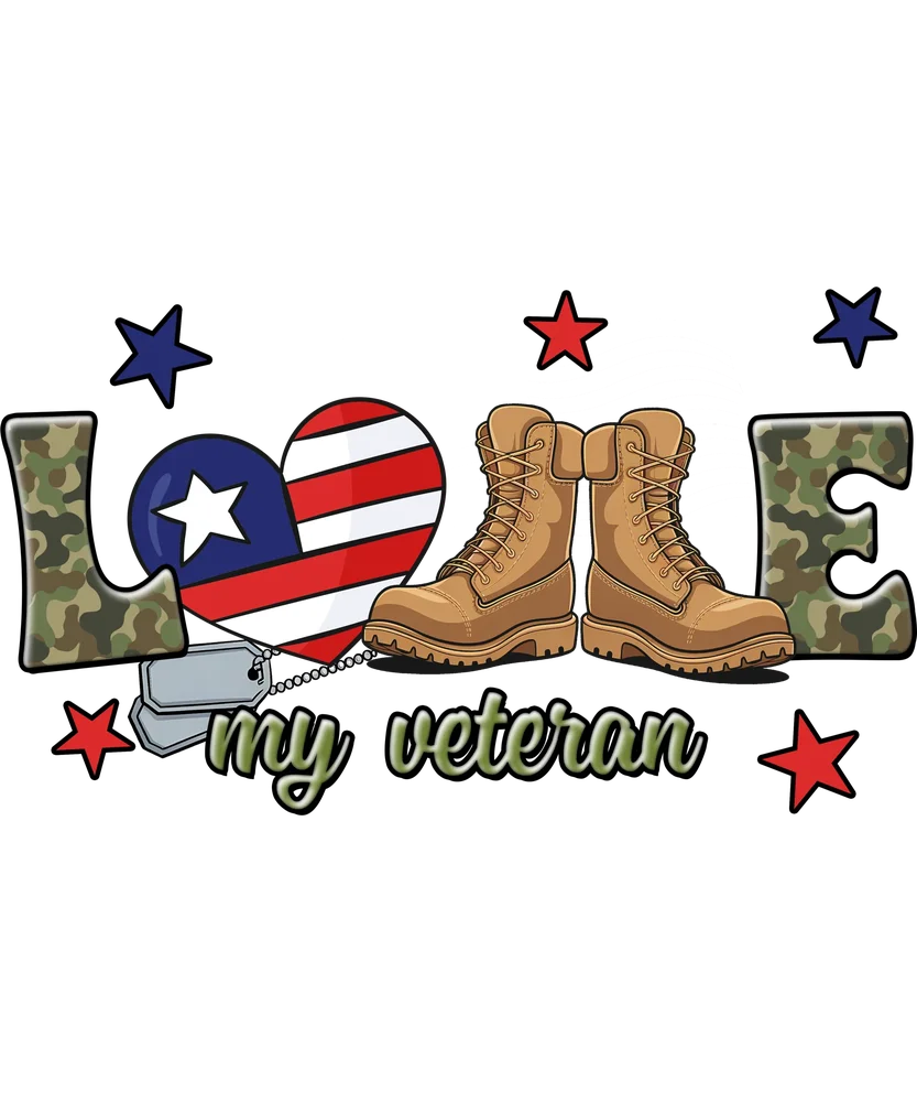 Veteran Appreciation Love Design