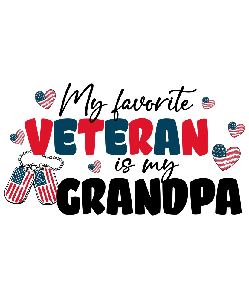 Veteran Grandpa Appreciation Print
