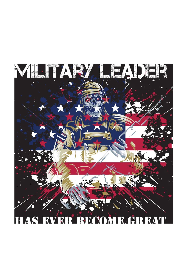 Military Leader Poster — Graphic Design